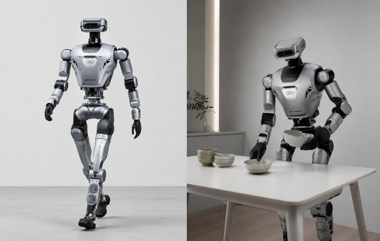 Humanoid locomotion and robotic table-cleaning as two examples of task-specific worlds.